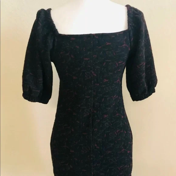 FREE PEOPLE Sunset Mini Dress COLOR BLACK COMBO SIZE XS NWT ($108) - Picture 5 of 7